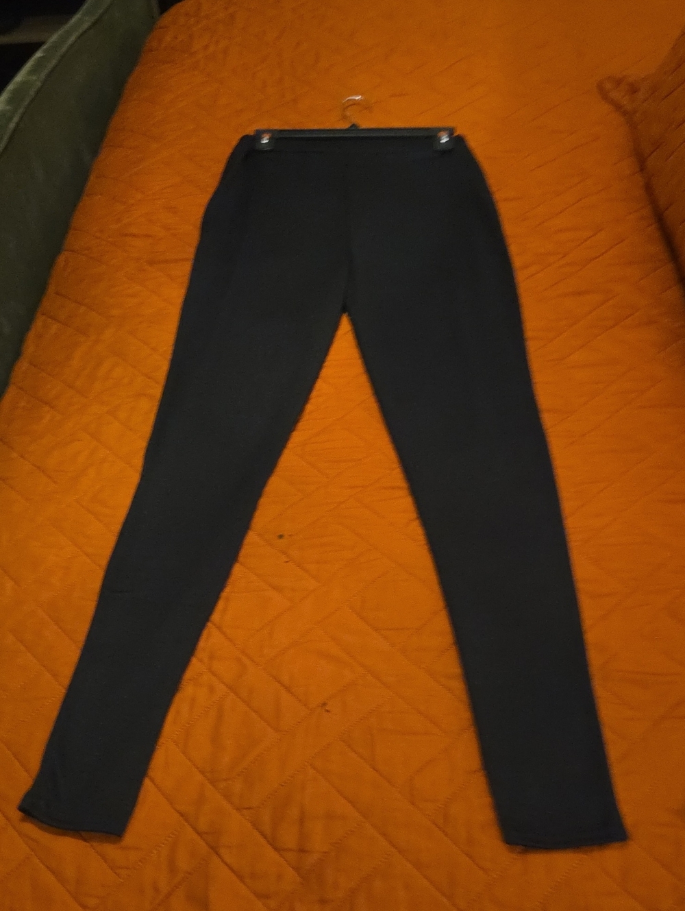 PrettyLittleThing Black Ponte Leggings - High-Waist Slim Fit